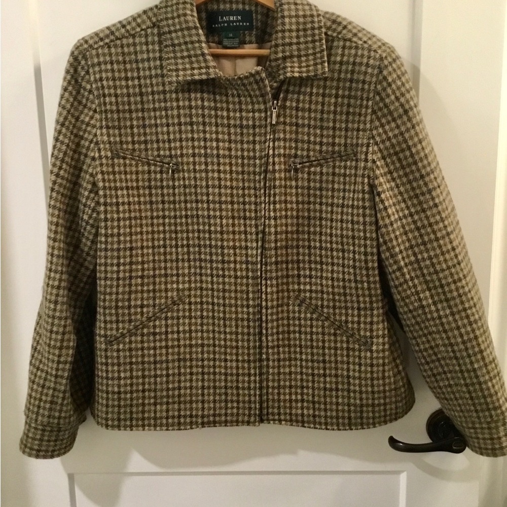 Ralph Lauren Women's Houndstooth Blazer - Picture 5 of 8